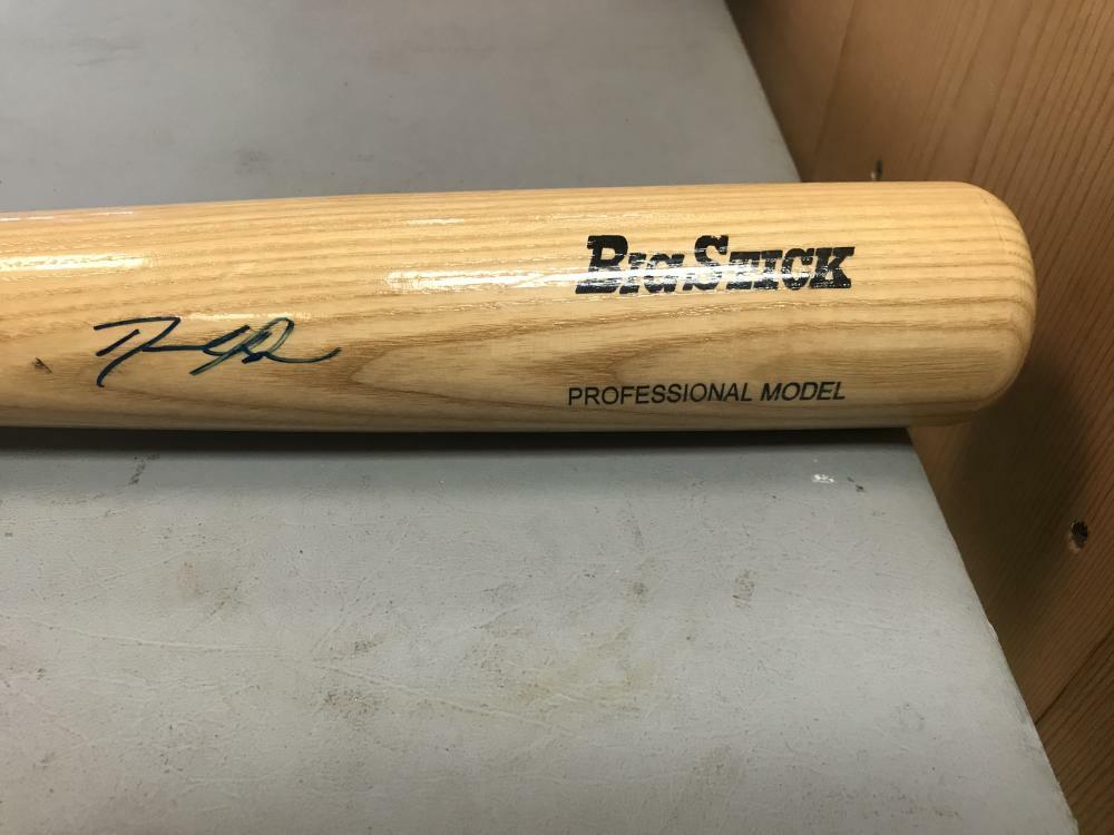 DAVID PRICE SIGNED RAWLINGS BLONDE BIG STICK BAT JUST THE PROOF COA