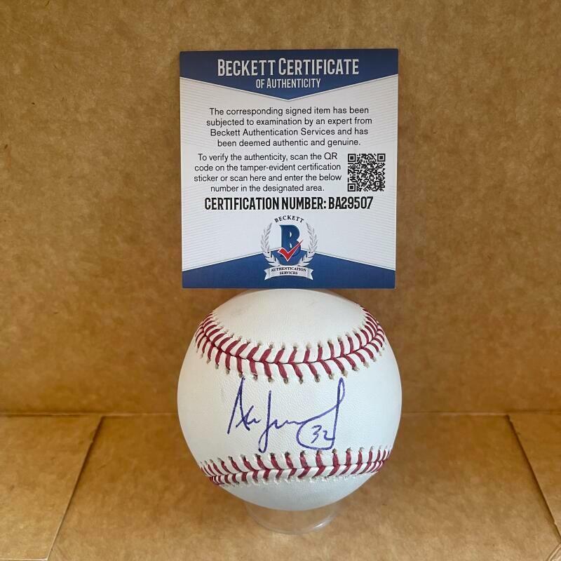 ALEX FERNANDEZ WHITE SOX/MARLINS SIGNED AUTOGRAPHED M.L. BASEBALL BAS BA29507