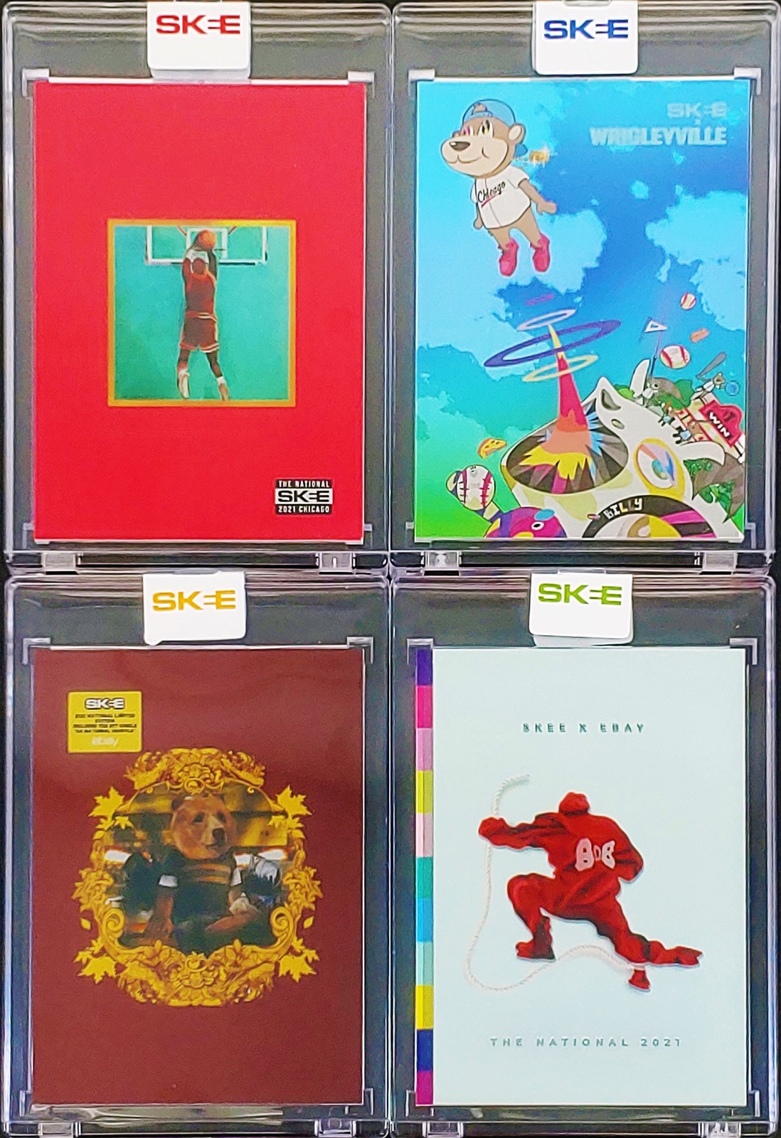 DJ Skee x eBay 2021 Chicago National Collectors Show Set Numbered of 2021