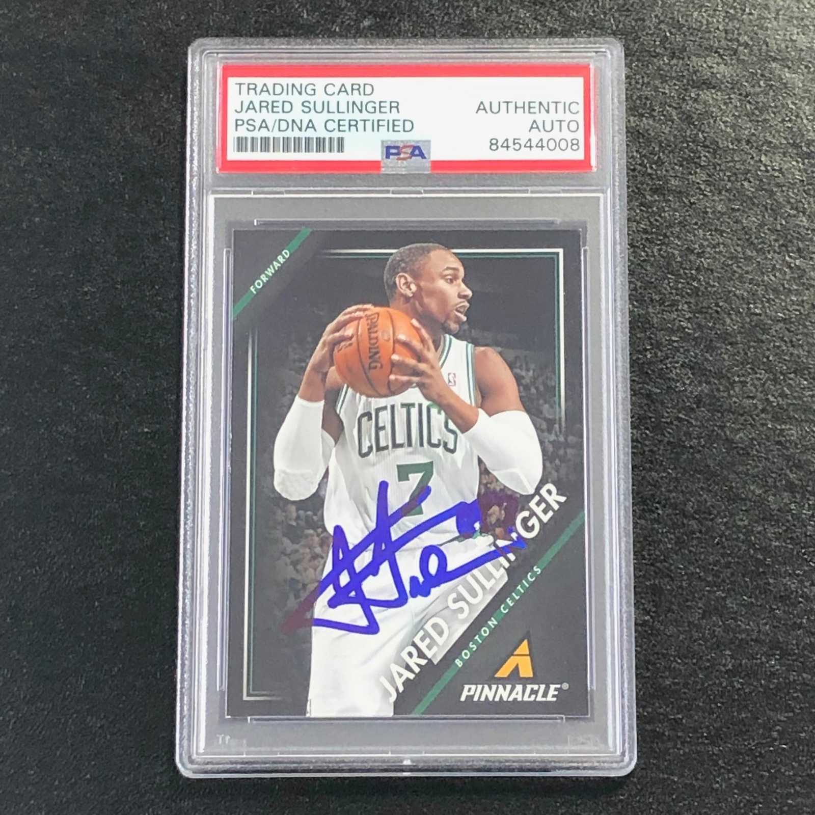 2013-14 Pinnacle Basketball #61 Jared Sullinger Signed Card AUTO PSA/DNA Slabbed

