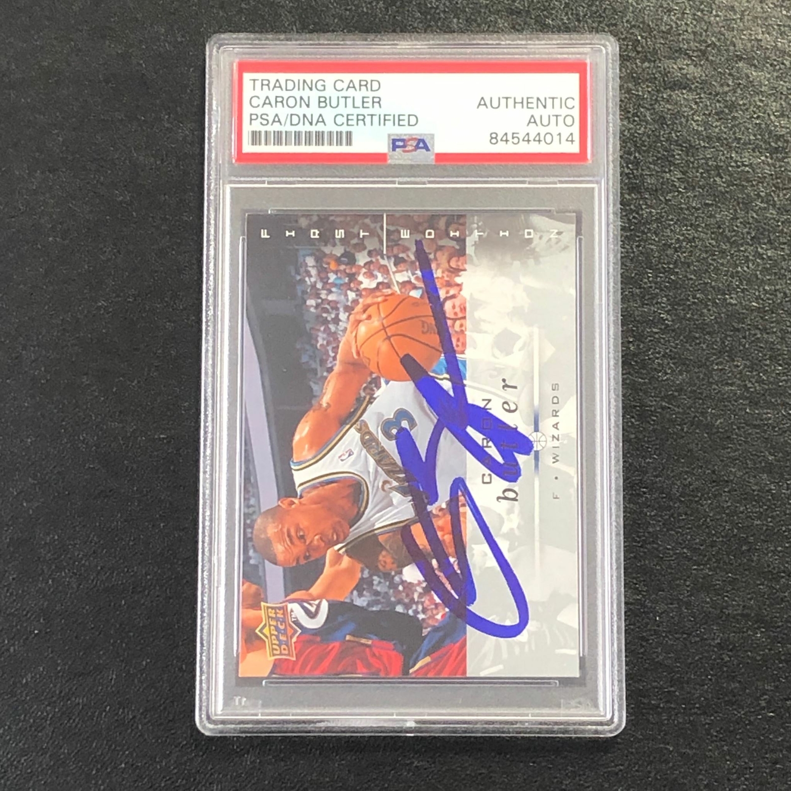 2008-09 UPPER DECK FIRST EDITION #197 CARON BUTLER SIGNED CARD AUTO PSA SLABBED COLLECTIBLE MEMORABILIA