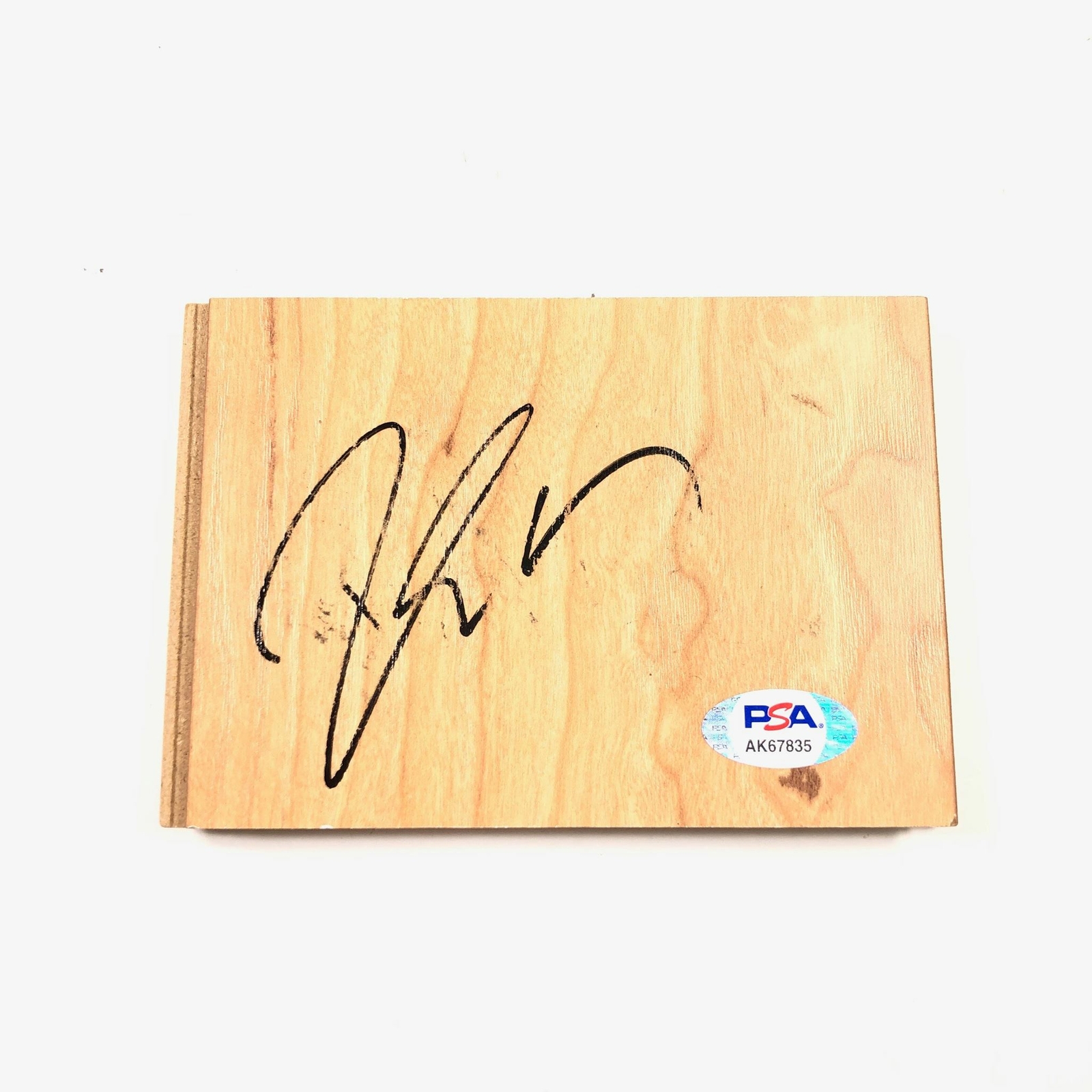 Rudy Gay signed Floorboard PSA/DNA San Antonio Spurs autographed
