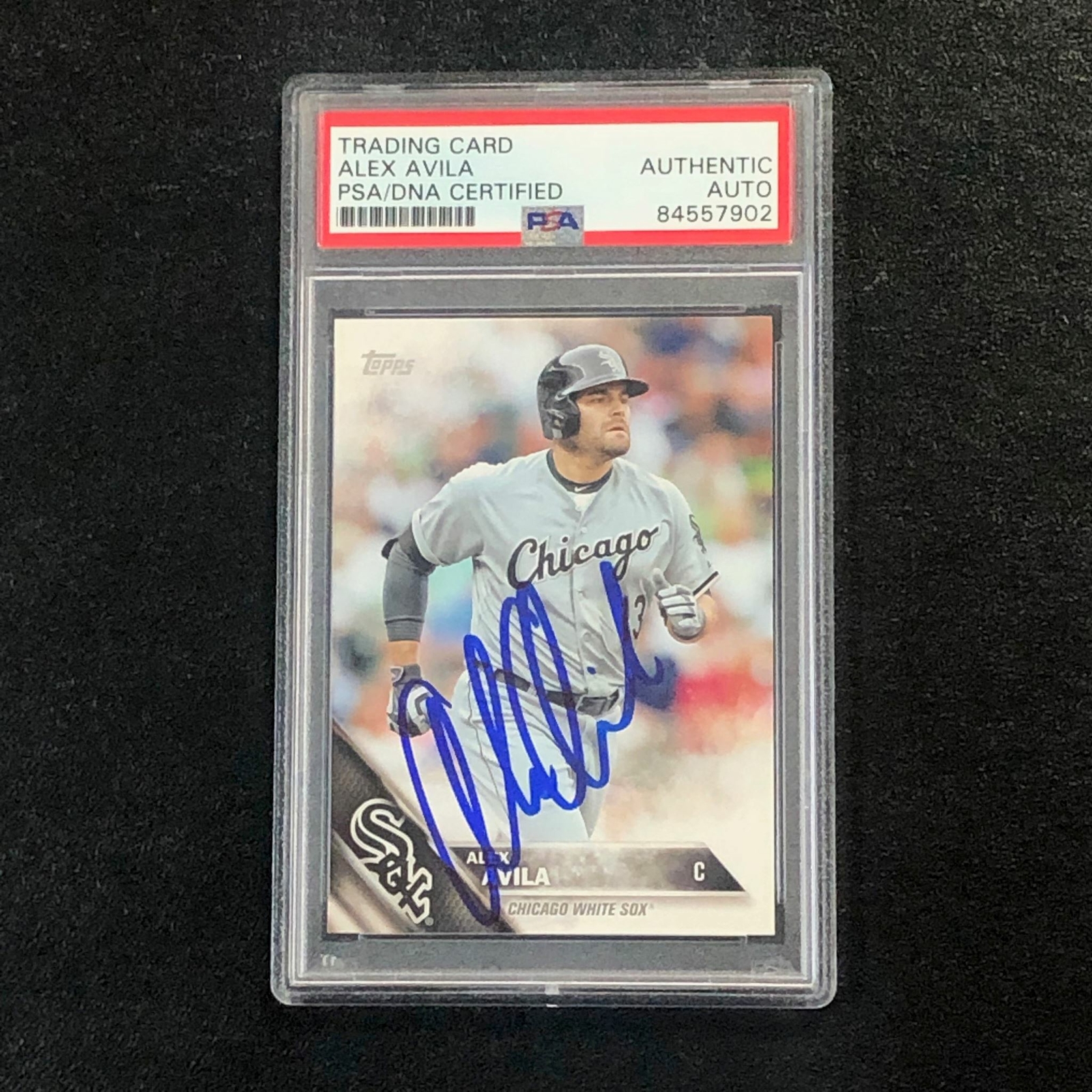 2016 Topps #522 Alex Avila Signed Card PSA Slabbed Auto White Sox
