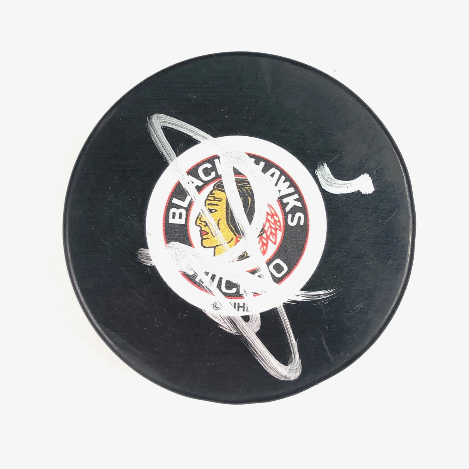 SETH JONES signed Hockey Puck PSA/DNA Chicago Blackhawks Autographed
