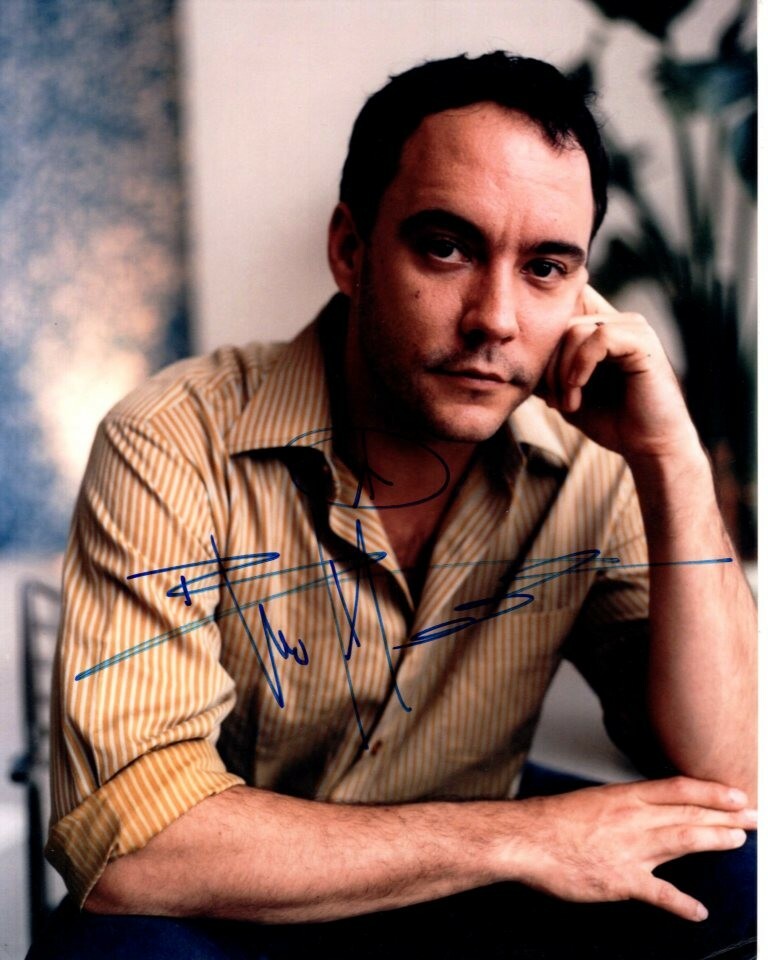 DAVE MATTHEWS Signed 8x10 Photo w/ Hologram COA
