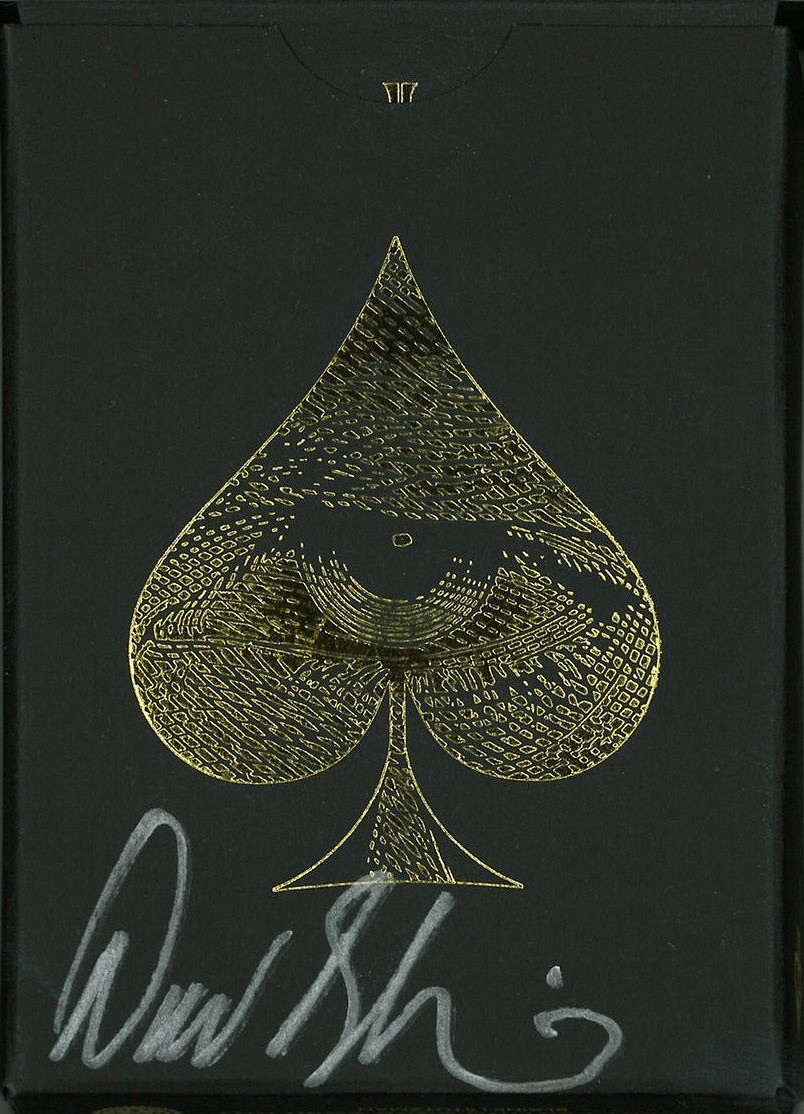 DAVID BLAINE SIGNED 2017 TOUR DECK OF CARDS PSA/DNA AC01385
