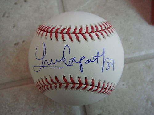 LUIS EXPOSITO BOSTON RED SOX SIGNED OFFICIAL ML BALL

