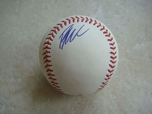 BRETT WALLACE HOUSTON ASTROS SIGNED OFFICIAL ML BALL
