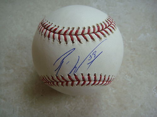 RYAN WAGNER CINCINNATI REDS SIGNED OFFICIAL ML BALL COA
