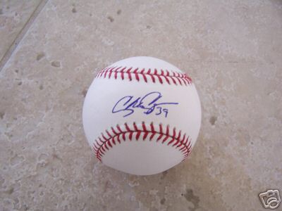 CHRIS CAPUANO NEW YORK METS SIGNED OFFICIAL ML BALL
