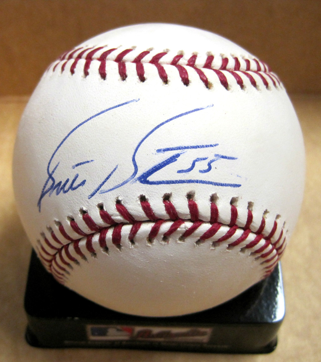 SCOTT STEWART METS/EXPOS SIGNED AUTOGRAPHED O.M.L BASEBALL W/COA
