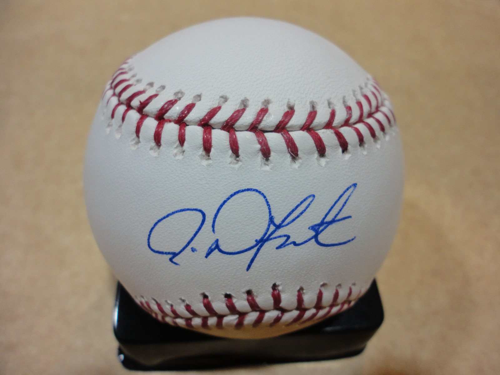 JUSTIN DEFRATIS PHILLIES AUTOGRAPH MAJOR LEAGUE BASEBALL W/COA
