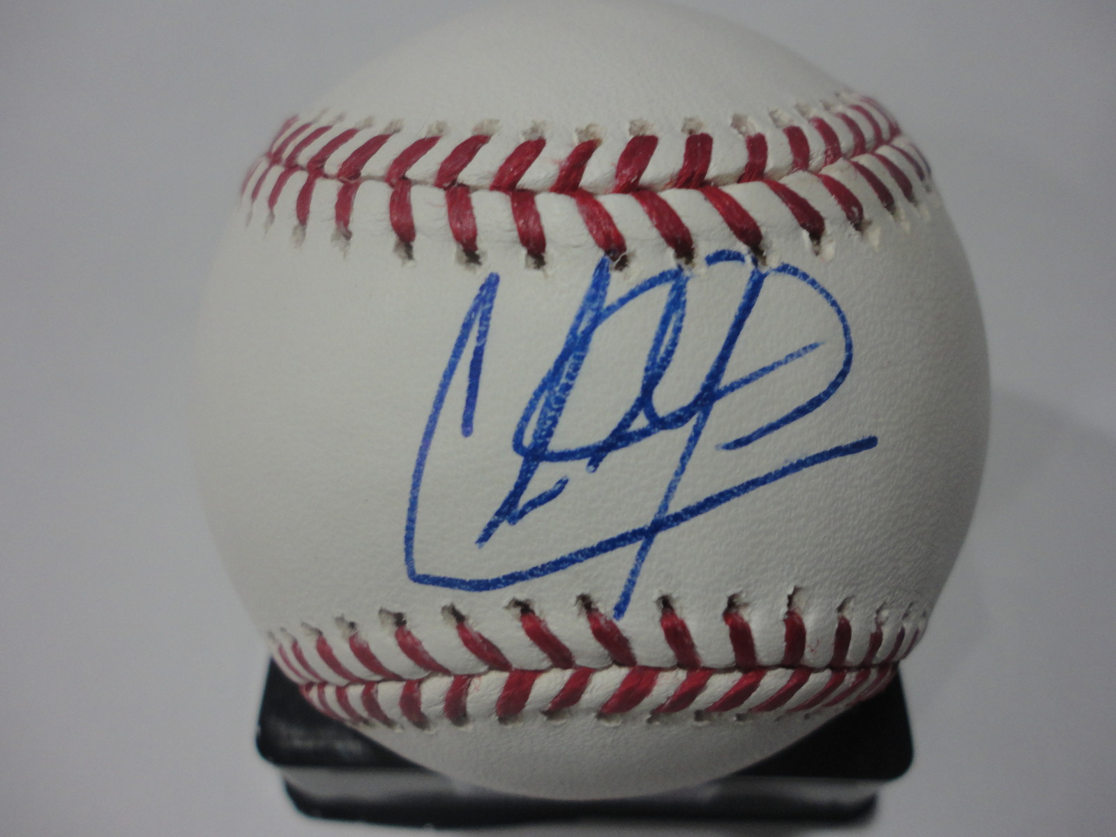 CHRIS MARRERO WASHINGTON NATIONALS SIGNED AUTOGRAPHED M.L. BASEBALL W/COA
