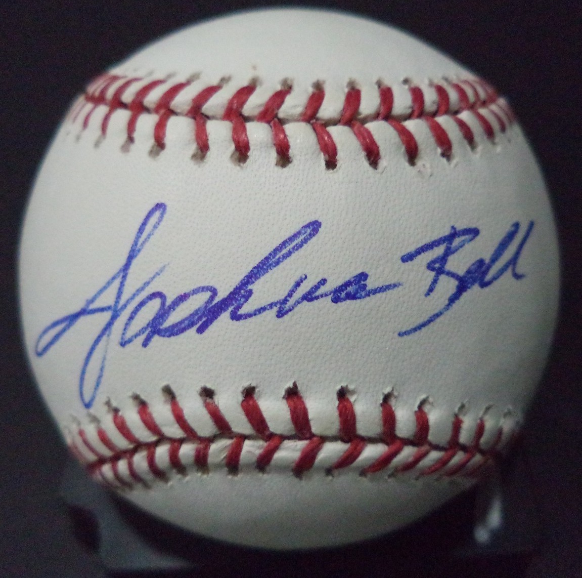 JOSHUA BELL BALTIMORE ORIOLES SIGNED AUTOGRAPHED ROMLB BASEBALL W/COA
