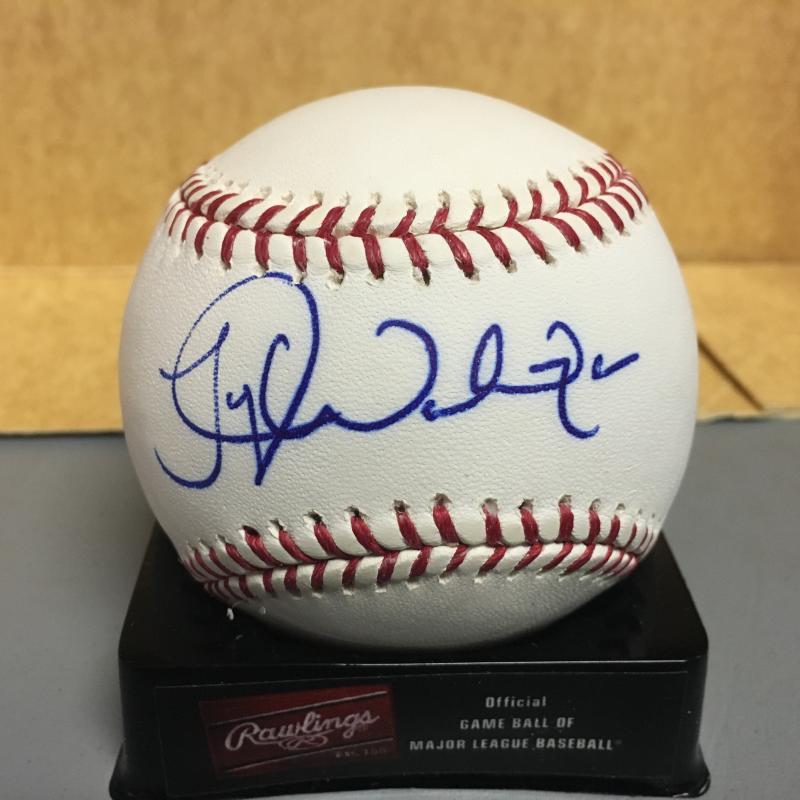 TYLER WALDRON ST. LOUIS CARDINALS M.L. SIGNED BASEBALL W/COA
