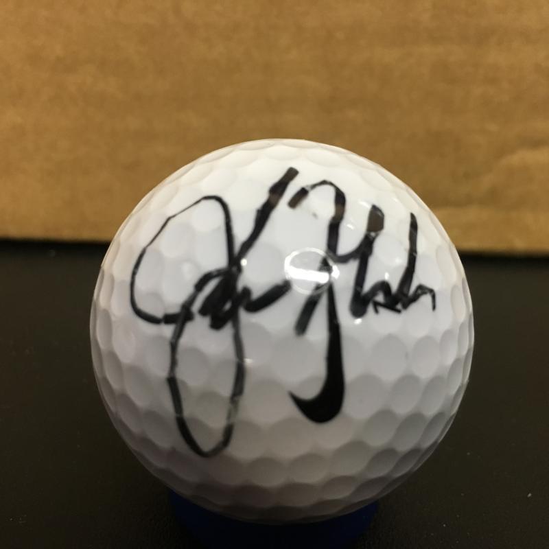 JOHN HUH PGA GOLF STAR SIGNED AUTOGRAPHED RYDER CUP LOGO GOLF BALL W/COA
