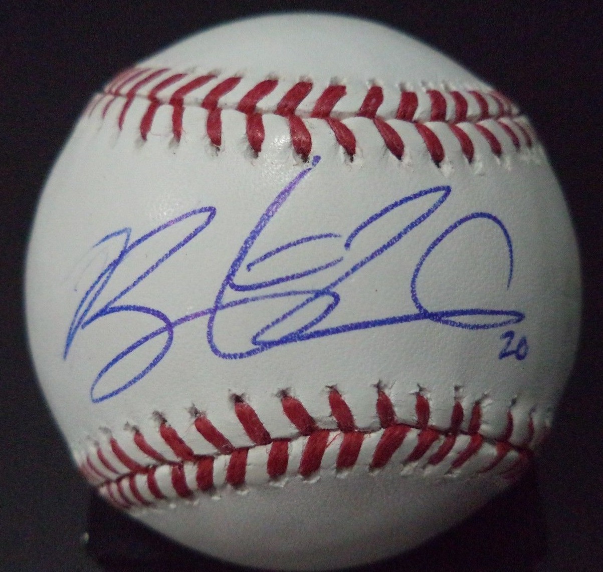 BRENT LILLIBRIDGE YANKEES/CUBS SIGNED AUTOGRAPHED ROMLB BASEBALL W/COA
