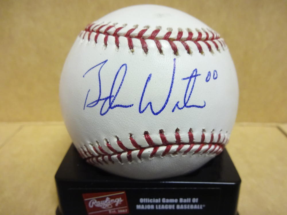 BRANDON WATSON NATIONALS 2005 INAUGURAL SEASON M.L. BASEBALL W/COA
