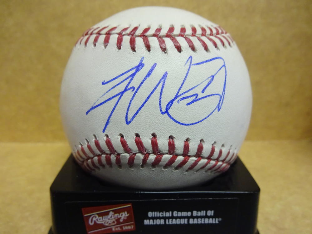 AUSTIN WRIGHT PHILADELPHIA PHILLIES/DIAMONDBACKS SIGNED M.L. BASEBALL W/COA
