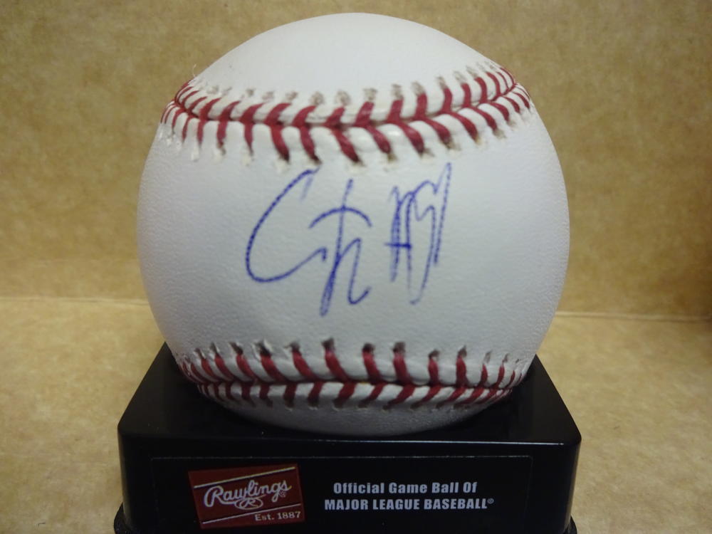 DMITRI YOUNG CARDINALS/TIGERS SIGNED M.L. BASEBALL W/COA
