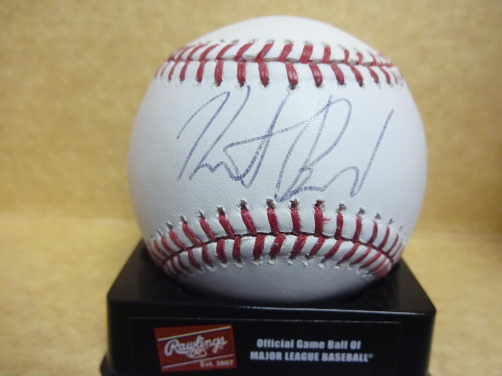 HEATH BELL PADRES/METS/MARLINS SIGNED M.L. BASEBALL W/COA
