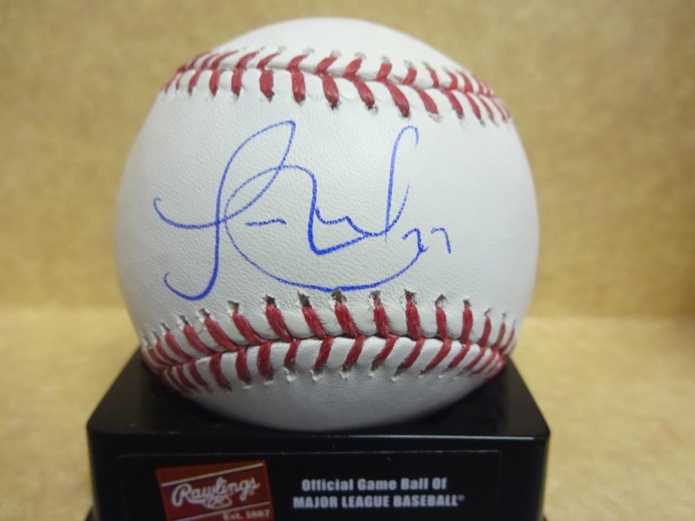 JORGE ALFARO PHILADELPHIA PHILLIES SIGNED M.L. BASEBALL W/COA
