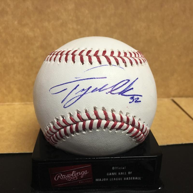 TAIJUAN WALKER ARIZONA DIAMONDBACKS/MARINERS SIGNED M.L. BASEBALL W/COA
