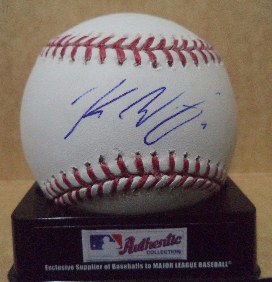 KEON WONG TAMPA BAY RAYS SIGNED AUTOGRAPHED ROMLB ML BASEBALL W/COA
