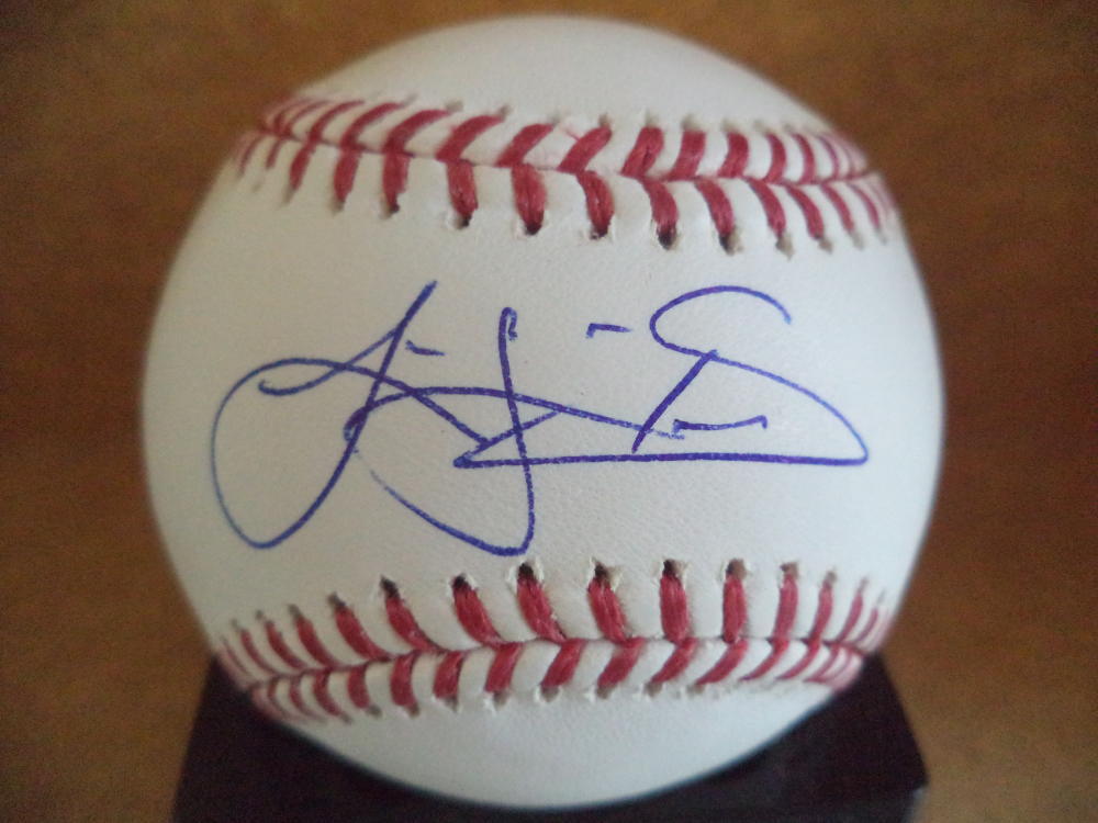 LOGAN SHORE OAKLAND A'S SIGNED AUTOGRAPHED M.L. BASEBALL W/COA
