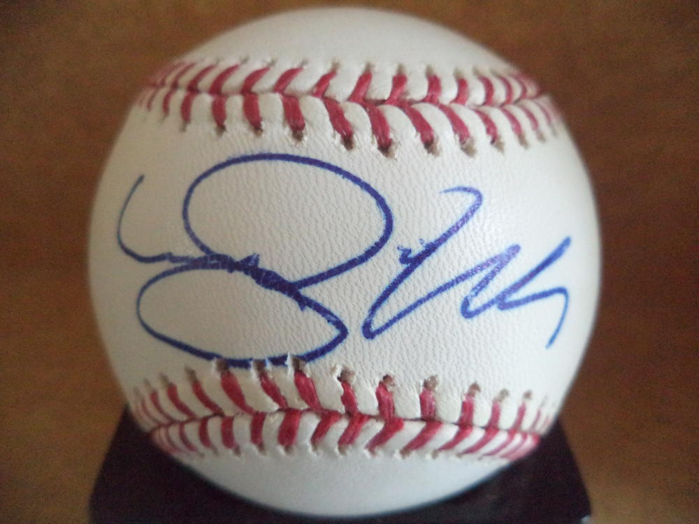 MARK SWEENEY GIANTS/REDS/CARDINALS SIGNED AUTOGRAPHED M.L. BASEBALL W/COA
