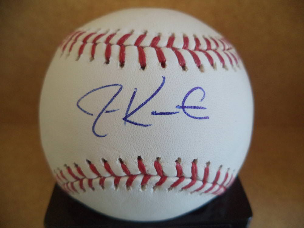 JEFF KARSTENS NEW YORK YANKEES AUTOGRAPHED SIGNED M.L. BASEBALL W/COA
