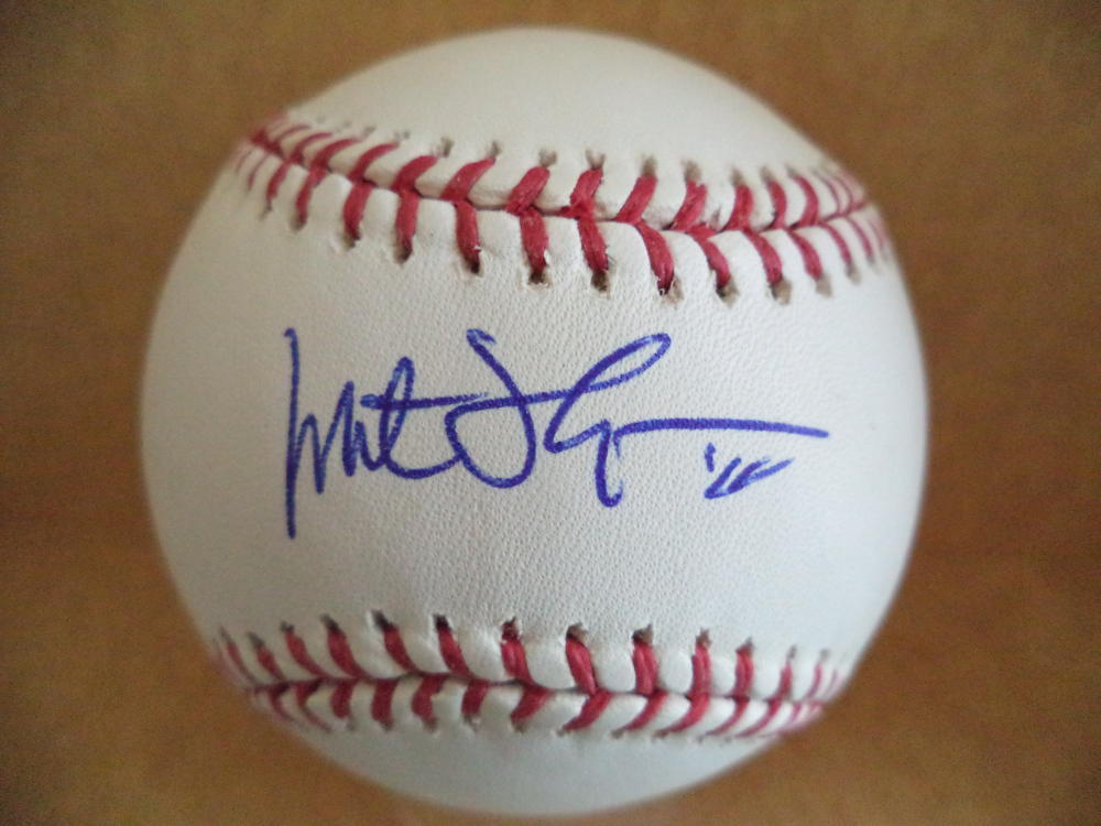 MILT THOMPSON CARDINALS/BRAVES SIGNED AUTOGRAPHED M.L. BASEBALL W/COA

