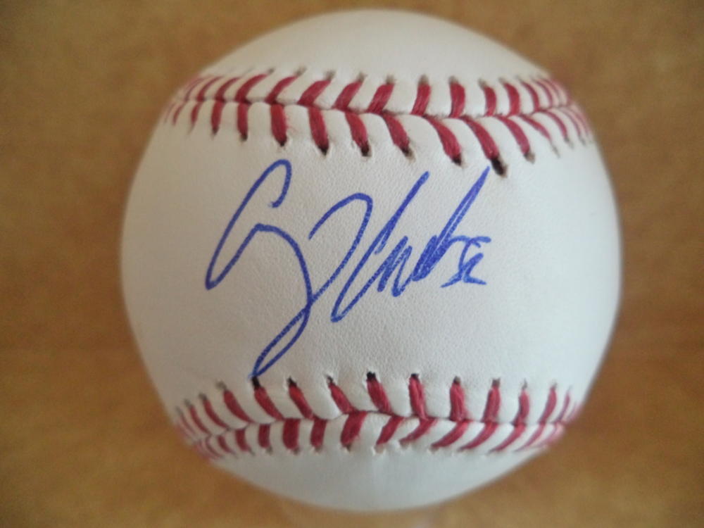 CORY LUEBKE PADRES/PIRATES SIGNED AUTOGRAPHED M.L. BASEBALL W/COA
