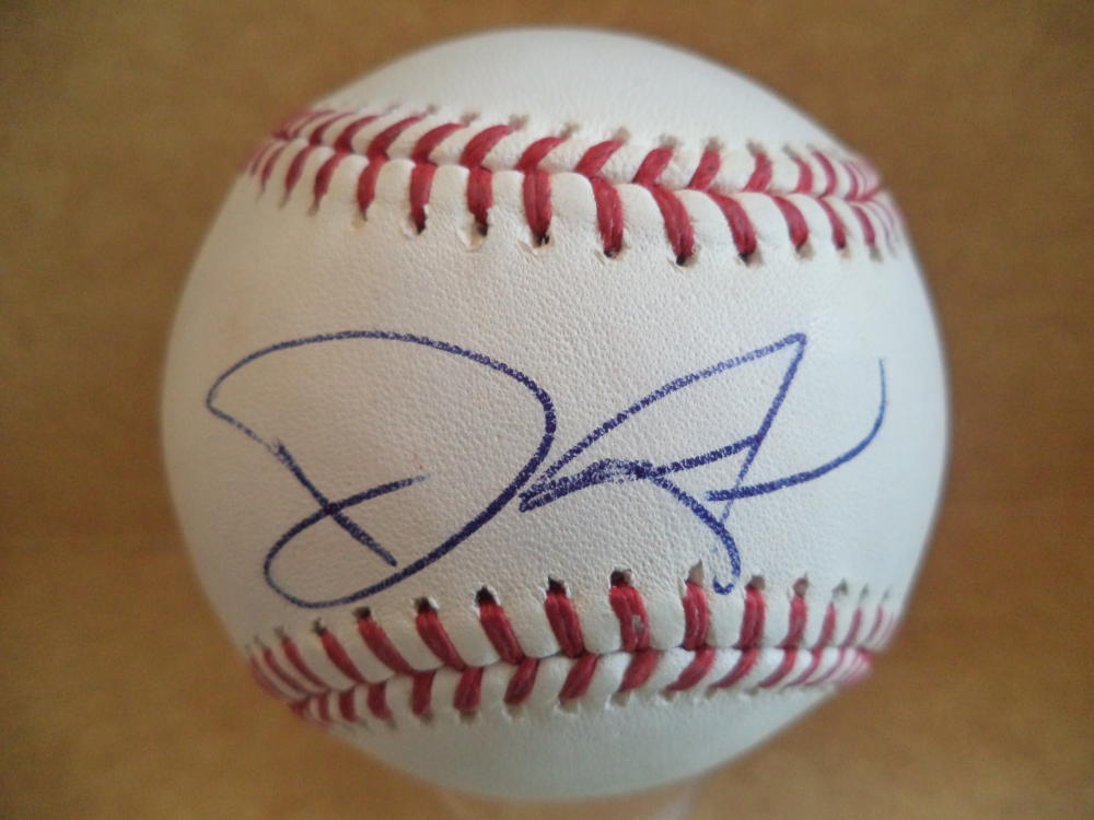 DEAN ANNA YANKEES/CARDINALS SIGNED AUTOGRAPHED M.L. BASEBALL W/COA

