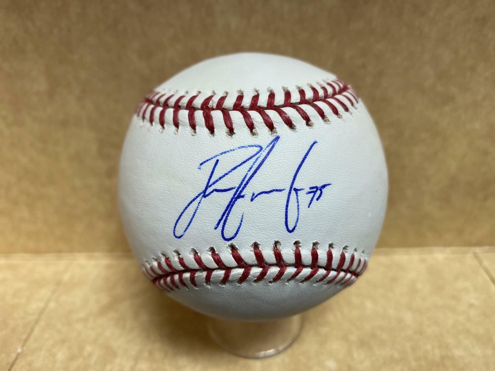 PHILLIPPE AUMONT PHILADELPHIA PHILLIES SIGNED AUTOGRAPHED M.L. BASEBALL W/ COA