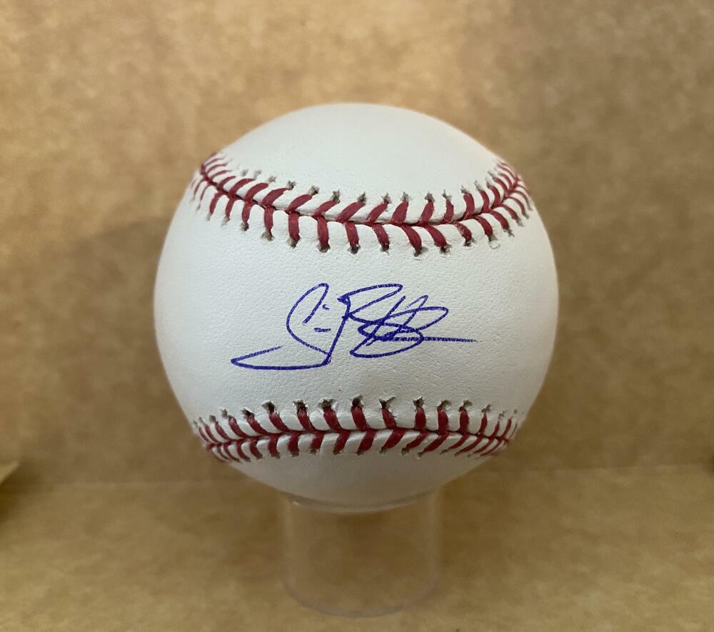 TIM BECKHAM SEATTLE MARINERS SIGNED AUTOGRAPHED M.L. BASEBALL W/ COA

