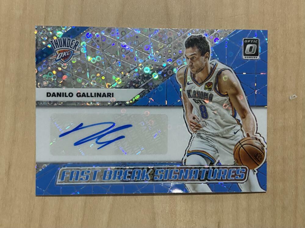 2019-20 DONRUSS OPTIC DANILO GALLINARI THUNDER AUTO FB-DGL
