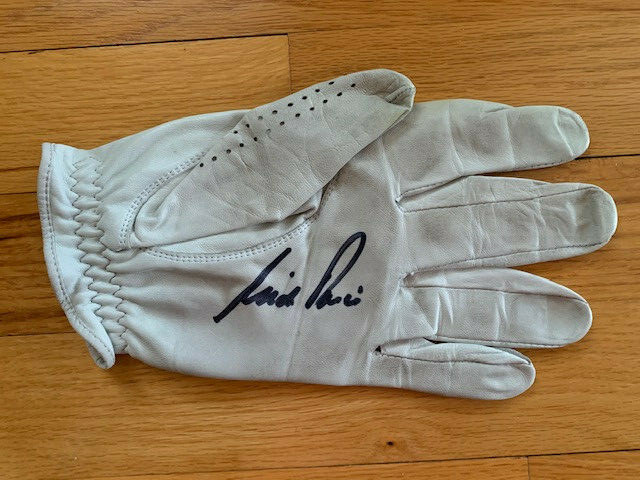 NICK PRICE HAND SIGNED USED GOLF GLOVE THREE-TIME MAJOR CHAMPION JSA