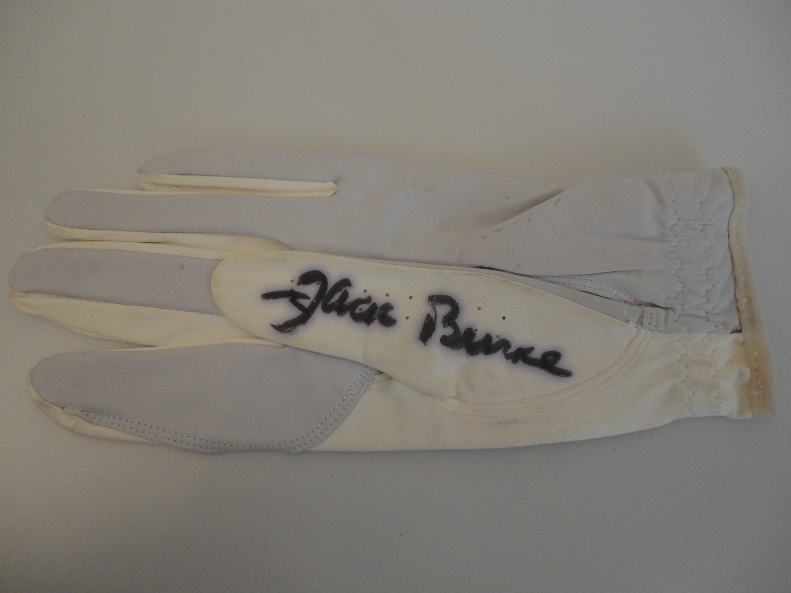 JACK BURKE HAND SIGNED MAXFLI GOLF GLOVE+COA AWESOME+RARE 1956 MASTERS
