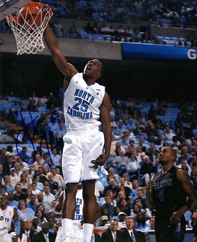 JUSTIN KNOX NORTH CAROLINA TAR HEELS SIGNED
