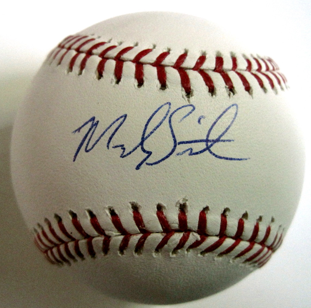 MURPHY SMITH OAKLAND ATHLETICS SIGNED OFFICIAL ML BALL W/COA
