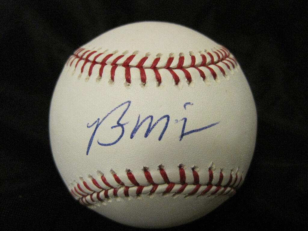 BRIAN MCANN ATLANTA BRAVES AUTOGRAPHED SIGNED OFFICIAL ML BALL W/COA
