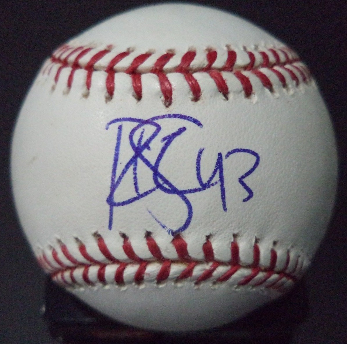 RYAN SHEALY ROYALS/RED SOX SIGNED AUTOGRAPHED ROMLB BASEBALL W/COA
