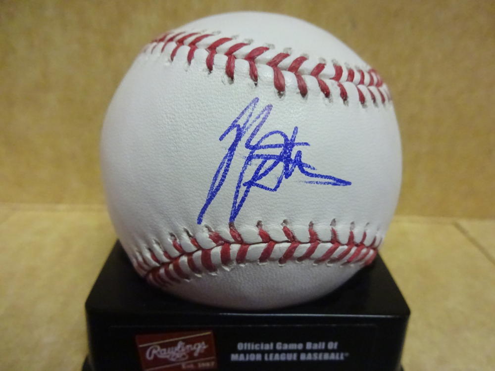 JORDAN PATTERSON ARIZONA DIAMONDBACKS SIGNED M.L BASEBALL W/COA
