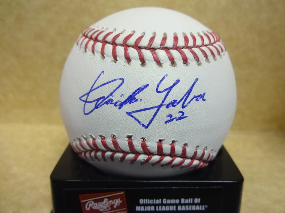 KEICHI YABU SAN FRANCISCO GIANTS SIGNED M.L. BASEBALL W/COA
