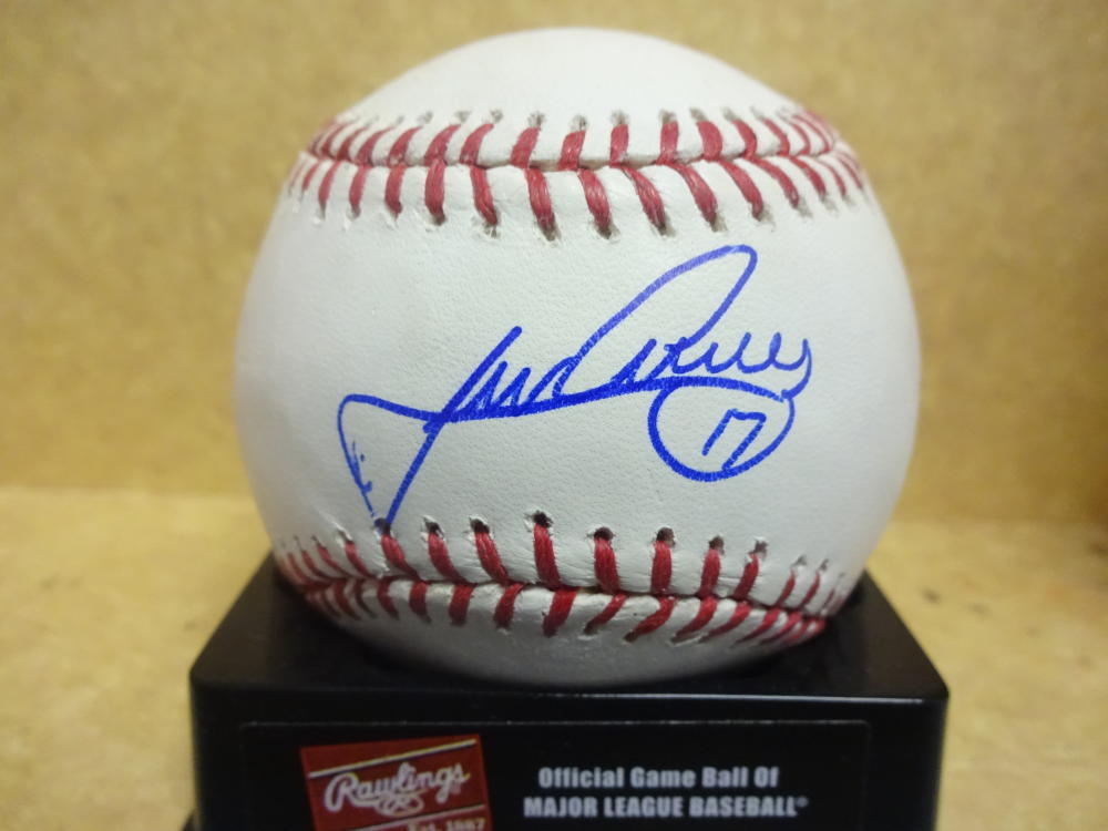 JOSE COSTANZA ATLANTA BRAVES SIGNED M.L. BASEBALL W/COA
