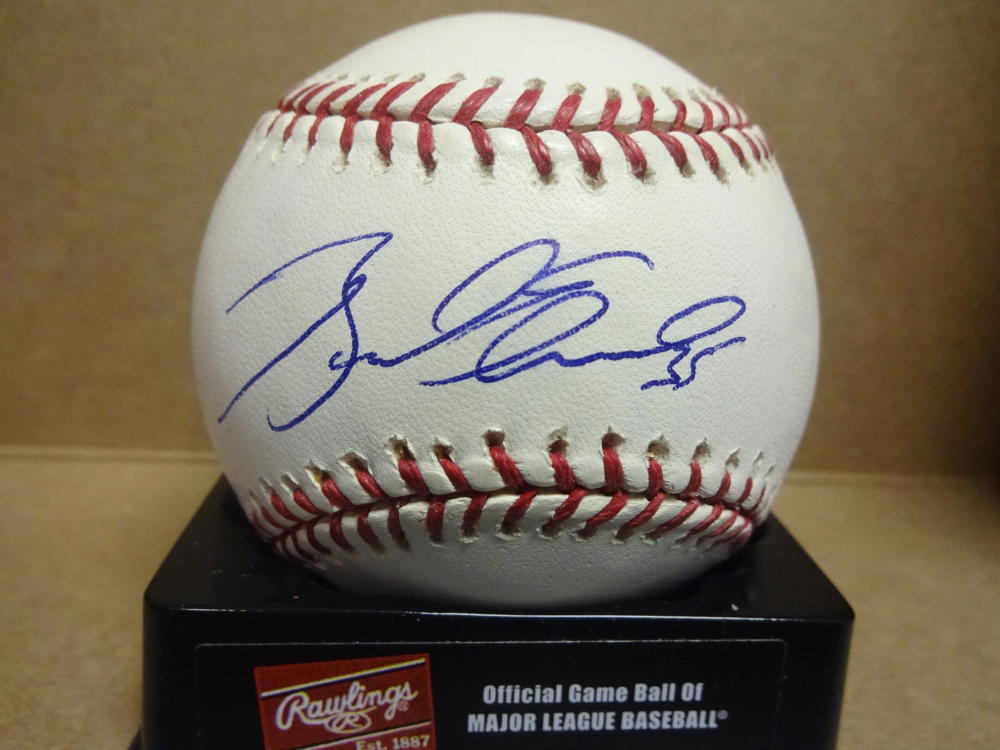 BRAD ELDRED JAPAN PIRATES/TIGERS SIGNED M.L. BASEBALL W/COA
