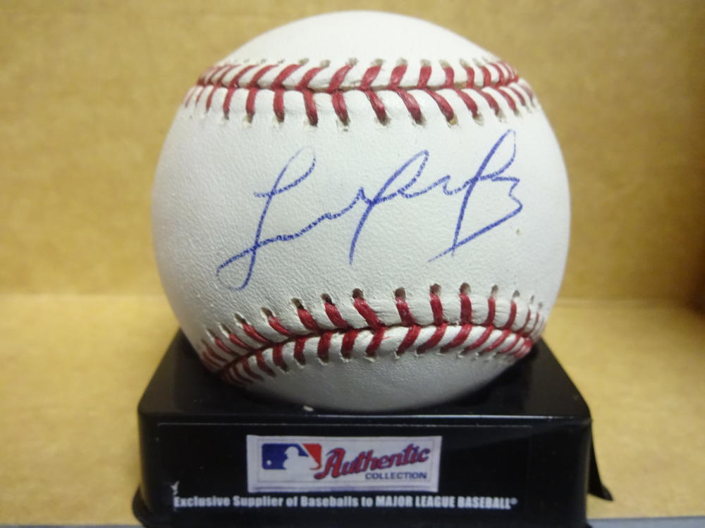 LUIS HERNANDEZ BRAVES/ORIOLES/METS SIGNED M.L. BASEBALL W/COA

