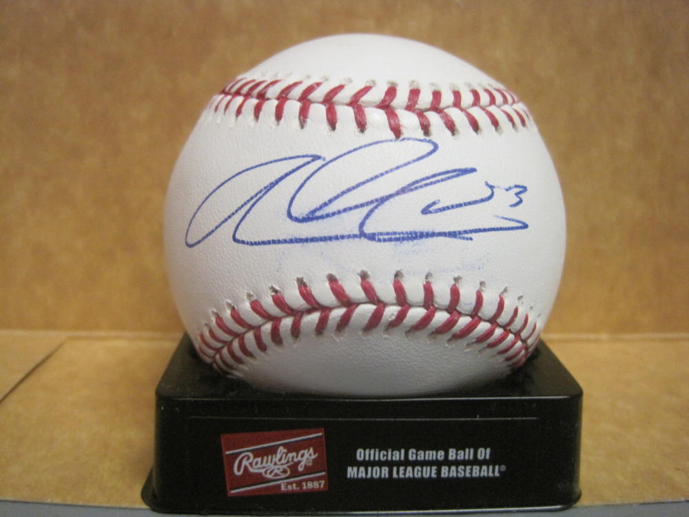 ADRIAN MARIN BALTIMORE ORIOLES SIGNED AUTOGRAPHED M.L. BASEBALL W/COA
