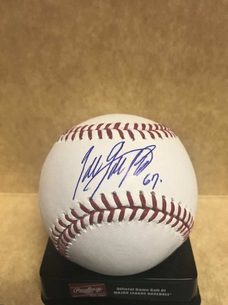 JOAN GREGORIO SAN FRANCISCO GIANTS SIGNED AUTOGRAPHED M.L. BASEBALL W/COA
